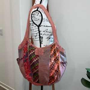 Colorful Patchwork Tote Bag